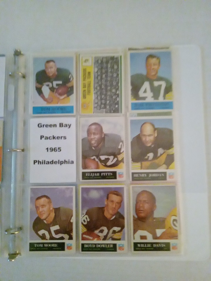 Green Bay Packers 1960s Vintage Card Lot Of 50 Cards VG+ Condition eBay