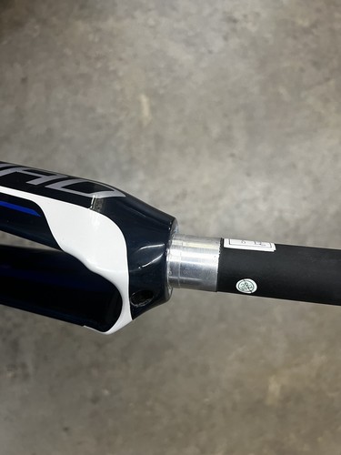 Blue Competition Cycles Triad SL Carbon Bicycle Fork New - Picture 3 of 5