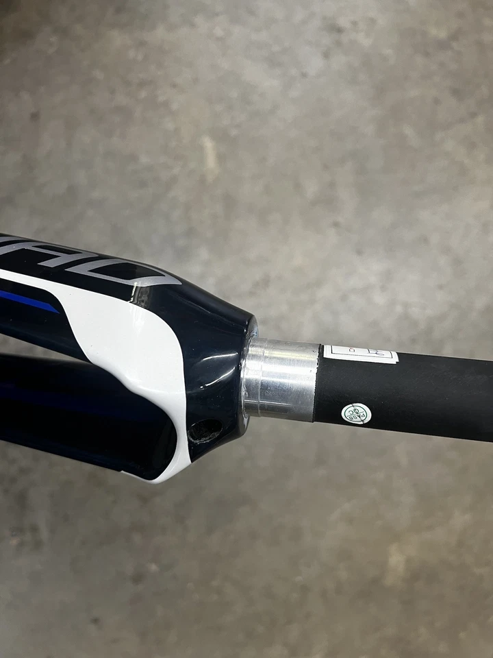 Blue Competition Cycles Triad SL Carbon Bicycle Fork New - Image 3 of 4