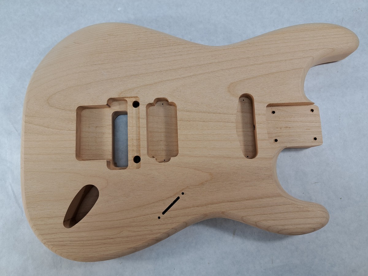 Alder HxS guitar body - fits Fender Strat Stratocaster neck Floyd