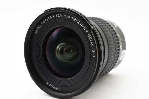 Smc Pentax-da 12-24mm F/4 ed Al If Obiettivo Con / Cappuccio + Case [ Quasi Mint - Foto 2 di 12