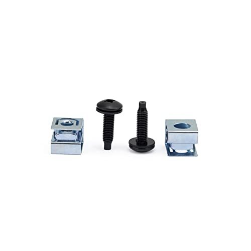 10-32 Server Rack Screws - 50 Pack - Network Rack Screws and Clip Nuts for Ra... - Picture 2 of 7
