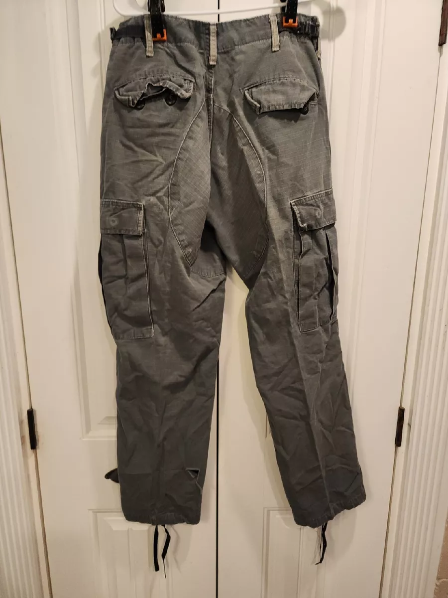 Tactical Pants Combat Ripstop Camo Distributors Grey Cargo Small Made In USA