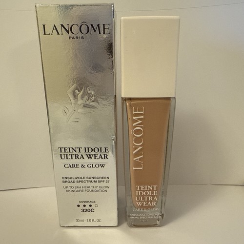 Lancome Teint Idole Ultra Wear Foundation Care & Glow spf 27 320C 1oz 30ml - 第 1/3 張圖片