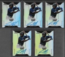 2018 Leaf Metal Draft JAMESON HANNAH Silver Prismatic Auto RC Rockies