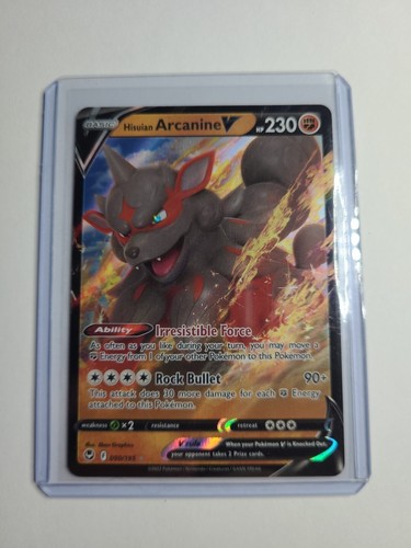Pokémon karta - Hisuian Arcanine V 090 - Silver Tempest | Aukro