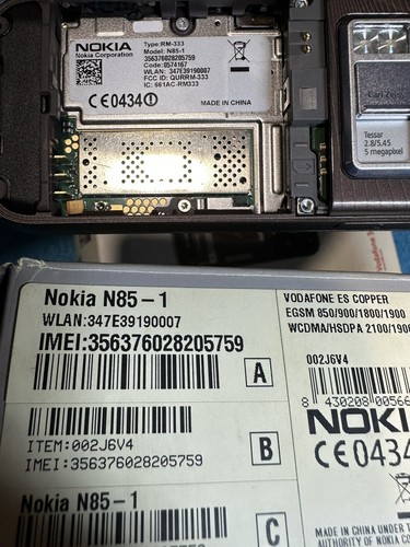 Nokia N85 Totalmente Nuevo ! Carl Zeiss ! No Simlock! - Imagen 7 de 7