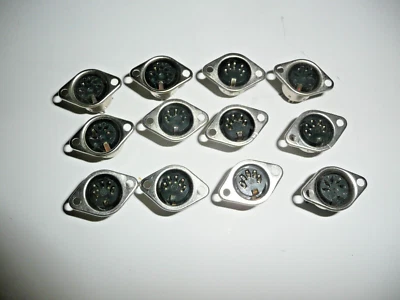 lot de 12 prises DIN 5 broches (2) - Photo 1/3