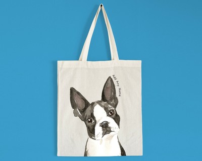 personalised dog tote bag