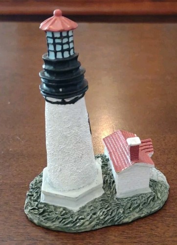 Vintage Scaasis Originals Inc 1996 Leuchtturm Yaquina Head Oregon 4 Zoll LJ - Bild 2 von 7