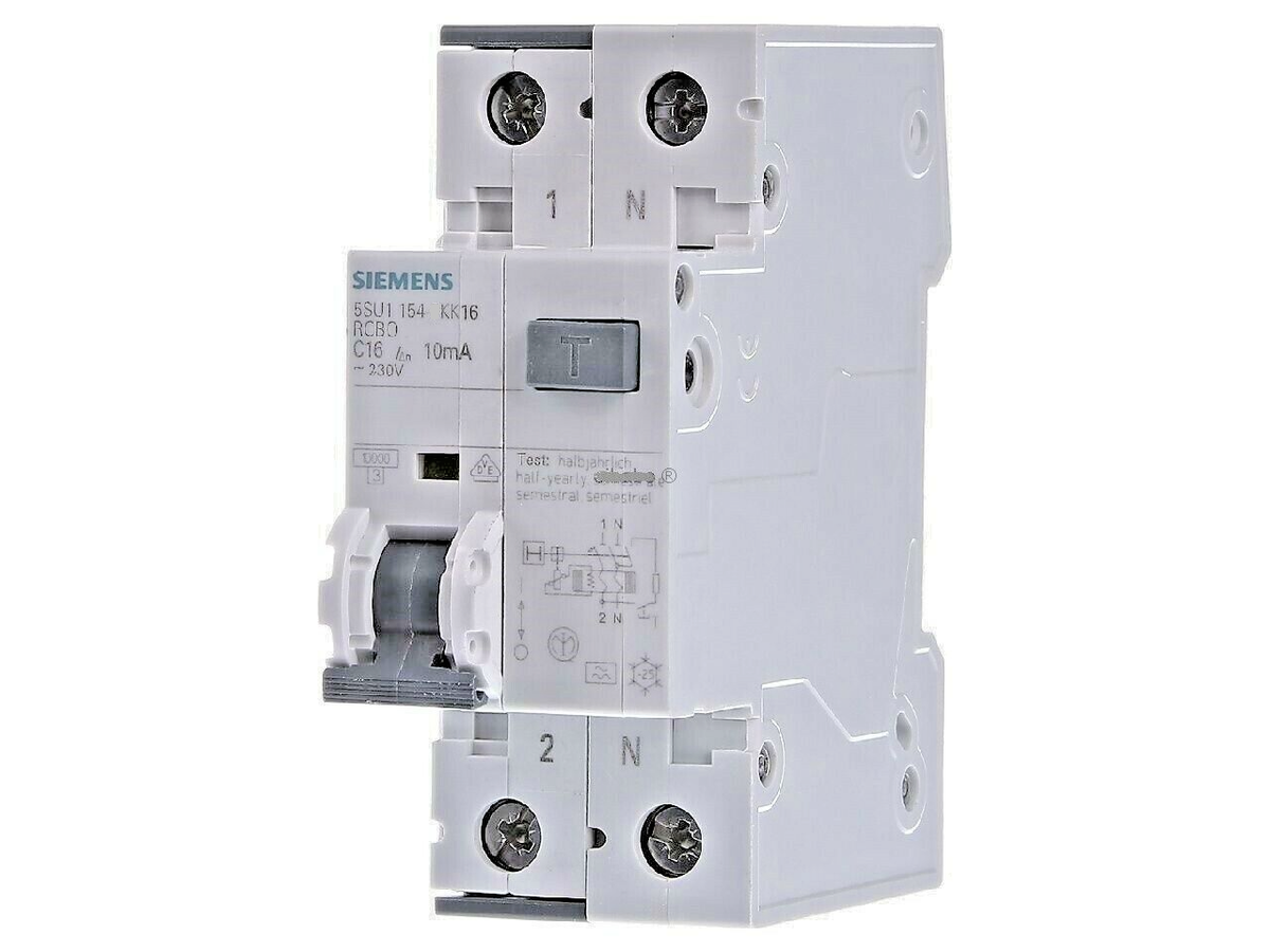 Magnetotérmico Diferencial Siemens 2P 10A 30mA 6kA 2M Tipo A - Foto 9