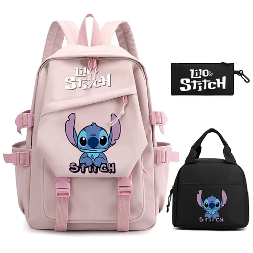 3-teiliges/Set Disney&Lilo&Stitch Rucksack Brotzeittaschen Rucksack Reiserucksack Mochila - Bild 48 von 65