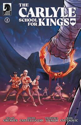 Carlyle School For Kings #2 Dark Horse Comic Book CVR by Castelluccio, D B&B
