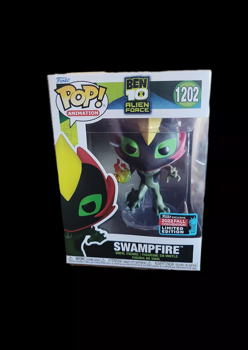 Funko Pop! Animation Ben 10 Alien Force Swampfire 1202 Exclusivo