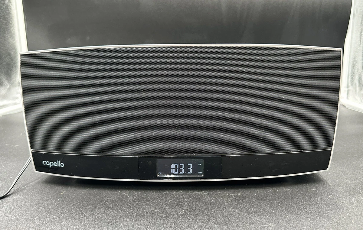 Capello Ci302 Portable Stereo Sys Bluetooth CD FM Aux In USB Out No Remote