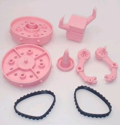 Custom Micronauts Nemesis Parts Pink PLA New Mego Takara Microman