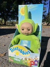 Vintage 1998 Playskool Teletubbies Talking Dipsy Plush Excellent Condition WORKS