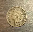 1908s 1C BN Indian Cent VG