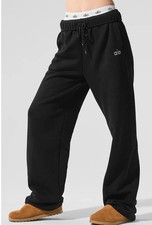 Alo Accolade Straight Leg Sweatpants - Grey (sku: U5012RG-black)