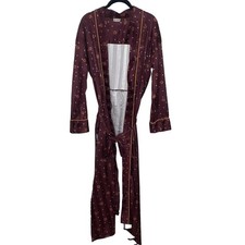 Free People Intimately Free Kimono Robe Tie Size XS Rich Tones Pockets