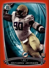 2014 Bowman Red #R39 Anthony Johnson Rookie Card RC 199 - EX. rookie card picture