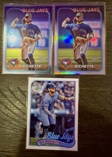 2024 Chrome Refractor + Base #27 & Topps 35th Anniversary 1989 Bo Bichette