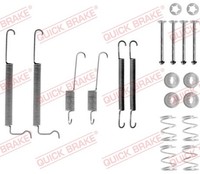 1X Quick Brake 105-0744 ZubehöRsatz Bremsbacken FüR Opel Vauxhall