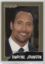 2008 PopCardz Series 1 Gold Dwayne Johnson #15 00l8