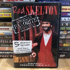 Red Skelton DVD Americas Favorite Funnyman 5 Hilarious Episodes Comedy Classic