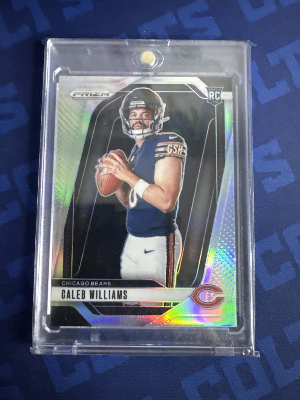 2024 Panini Prizm Caleb Williams Silver Image Variation RC