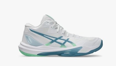 ASICS Sky Elite FF MT 3 Mens / Boys Volleyball Sneakers Risetruss Blast Sz 9.5