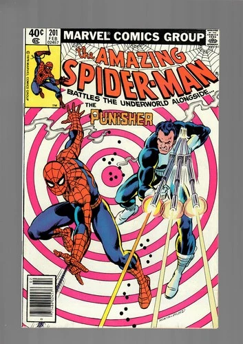 Amazing Spider-Man #201 Punisher Romita Cover FN/VF