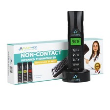 Amplim 3-in-1 Baby Infrared Thermometer for Ear, Forehead,  Touchless