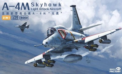 Magic Factory 1/48 A-4M Skyhawk 2 in 1 Kit 5002'