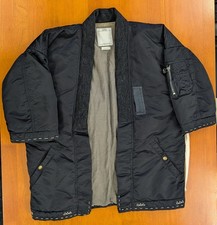 VISVIM Sanjuro Kimono Down Jacket Black AW16 ...