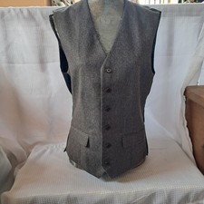 Waistcoat Next Grey 2 Pocket Smart Formal Men's M 38''