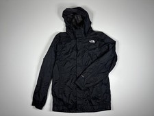North Face Windbreaker Girls XL Black DryVent Hooded Lightweight Outdoor Nylon