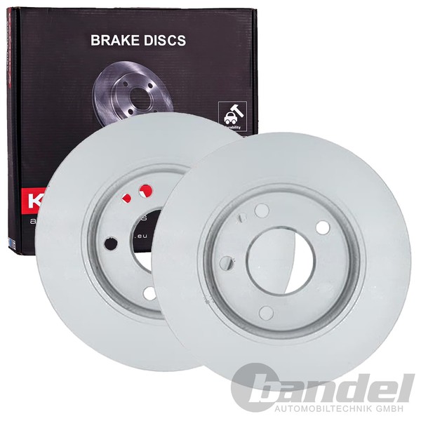 2X Kamoka Bremsscheiben 260Mm BelÜFtet Vorne Passend FÜR MERCEDES-BENZ A-KLASSE-image