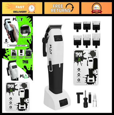 High-Speed Hair Clippers for Men - 7500 RPM, Rubber Grips, Professional Barber T