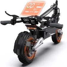 Off-road Electric Scooter for Adult 900W 31MPH 28Miles Fast Foldable E-Scooter