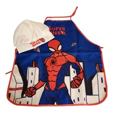Kochsch&uuml;rze f&uuml;r Kinder mit Kochm&uuml;tze | Spiderman "Super Hero"