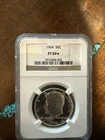 1964 Proof 50c Kennedy Silver Half Dollar NGC PF69*