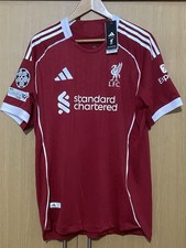 adidas Liverpool FC 25-26 Official Home Football Shirt