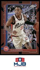 2025-26 Topps Chrome Marcus Sasser Basketball Refractor #35 Detroit Pistons