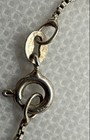 Sterling Silver Chain Necklace w/ Sterling Silver Cross Pendant, 4.49g — photo 5