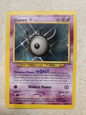 Pokémon TCG Unown (W) - 29/105 (Neo Destiny) - Near Mint NM - Rare on eBay