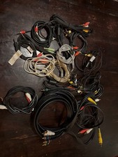 Lot of 14 Audio Video RCA Cables Mix Length Great Condition 