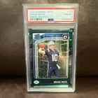 Panini 2024 Donruss Optic Rated Rookie Drake Maye #229 Green Velocity PSA 8