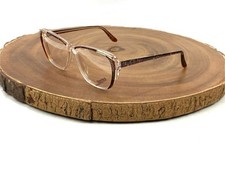 Rodenstock Eyeglasses Frames Nina 6013 Brown Clear Vintage 56 14/18 135 mm NWOB