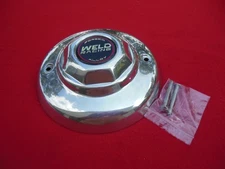 WELD RACING FORGED ALLOY   Wheel Center Cap  9" dia x 2 1/2" deep WITH BOLTS